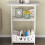 Wooden Bedside Table with Shelf 1PC 8