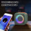 Ankereame RGB Bluetooth Speaker 5.3 gaming speaker met 4