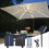 Solar Patio Umbrella Lights Remote Control Waterproof 12 LED 2