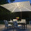 Solar Patio Umbrella Lights Remote Control Waterproof 12 LED 8