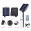Solar Patio Umbrella Lights Remote Control Waterproof 12 LED 3