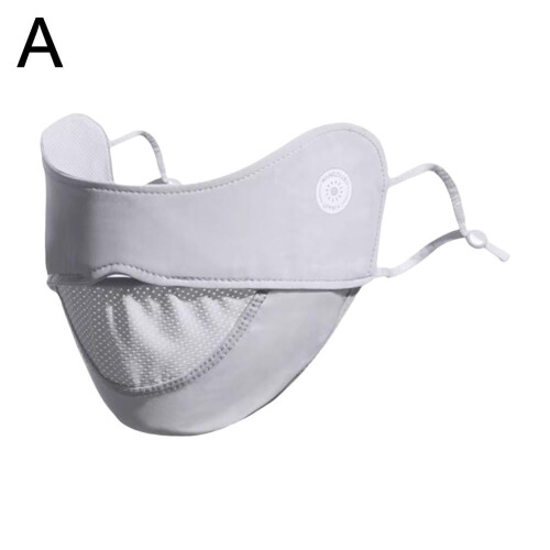 Polyamide face mask for sun protection during driving and 1