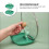 Pot Lid Rack Holder Green 2 Pieces 3