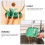 Pot Lid Rack Holder Green 2 Pieces 8