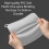 PVC shower drain cover square floor stopper 5 pcs 2