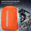 Waterproof Backpack Rain Cover Orange 60L 8