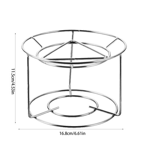 Stainless Steel Tripod Pot Stand 6.6 inch 2