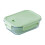 Glass Bento Box Microwave Safe Dishwasher Safe 3 Compartment 2