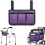 Wheelchair Side Bag Purple 1 Pack 2