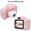 Kids Camera 8MP HD Video 2 Inch Screen Shockproof 4