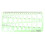 Geometric Plastic Template Ruler with Circles Squares 1