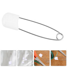 Diaper Pins White Zinc Alloy 30 Pcs
