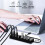 Θύρα USB3.0Hub7 με μεμονωμένους διακόπτες LED 8