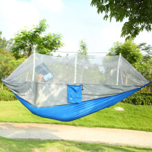 Camping Hammock Tent 102x55in 2-Person Gray