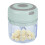 TeqHome Mini Electric Garlic Chopper 8.45 oz 1