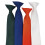 Solid Color Clip-On Neck Tie Adjustable Pre-Tied 6