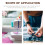 Reusable Heart Stencil for DIY Craft Painting 1 Set 8