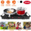 Electric Countertop Stove 2000W Double Burner Black 1