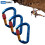 Screwgate Locking Carabiner D-Ring Clip Hook 30KN 3 Pack 1