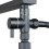 3-Way Shower Arm Diverter Valve with 3 Washers Silver 3