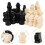 Mini Magnetic Travel Chess Set Compact Portable with 2 4