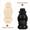 Mini Magnetic Travel Chess Set Compact Portable with 2 6