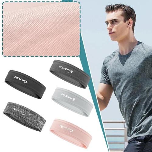 Nylon Tennis Headband Breathable Elastic 2