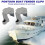 Pontoon Boat Square Rail Fender Clips ABS 4 Pack 5