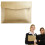 Leather Document Folder Soft PU Leather Travel Portfolio 4