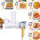 Pasta Maker Attachment for KitchenAid Stand Mixers with 6 7