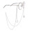 Alloy Eyeglass Chain Star Pentagram Design 1 Piece 4