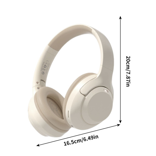 Bluetooth Over-Ear Headphones with Mic Stereo Foldable 2