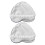 Knee Pillow Cover with Elastic Strap and Zipper 2 pcs 1