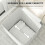 Zip Lidded Wardrobe Storage Bin 180L Non-woven 4