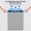 Zip Lidded Wardrobe Storage Bin 180L Non-woven 6