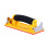 Hand Grip Sandpaper Holder Lightweight Plastic Frame 5