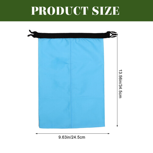 NICEXMAS waterproof nylon pouch sky blue 3pcs 1