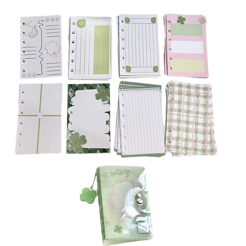 Four-Leaf Clovers Sticker Album Binder Notebook