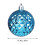 Christmas Ball Ornaments Shatterproof Blue 36pcs 6