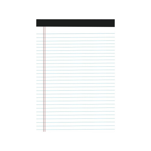 A4 tearable notebook horizontal lined 4-pack 100 pages 1