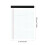 A4 Tear-Off Notebook Horizontal Lined 4-Pack 100 Pages 3