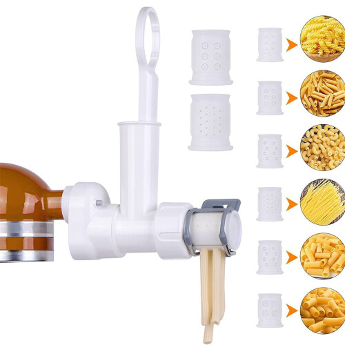Pasta Maker Attachment for KitchenAid Stand Mixers with 6 1