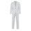 Men's Slim Fit Solid 2-Piece Suit Set 3