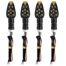 LED Amber Turn Signal Lights 12V 4 pcs