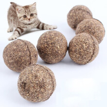 Catnip Balls for Cats - Edible Chew Toy, Dental Cleaning