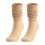 Men's Wool Thermal Socks Medium High Tube Bubble Design 1