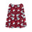 Women's Christmas Print Knit Pullover Top Polyester Spandex 4