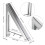 Retractable Wall-Mounted Clothes Rack Aluminum 1 Unit 7