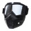 Motorcycle Shark Helmet Goggles Retro Windproof Open Face 5