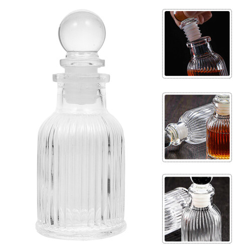 Bitters Bottle Glass Leakproof 6 oz Transparent 2